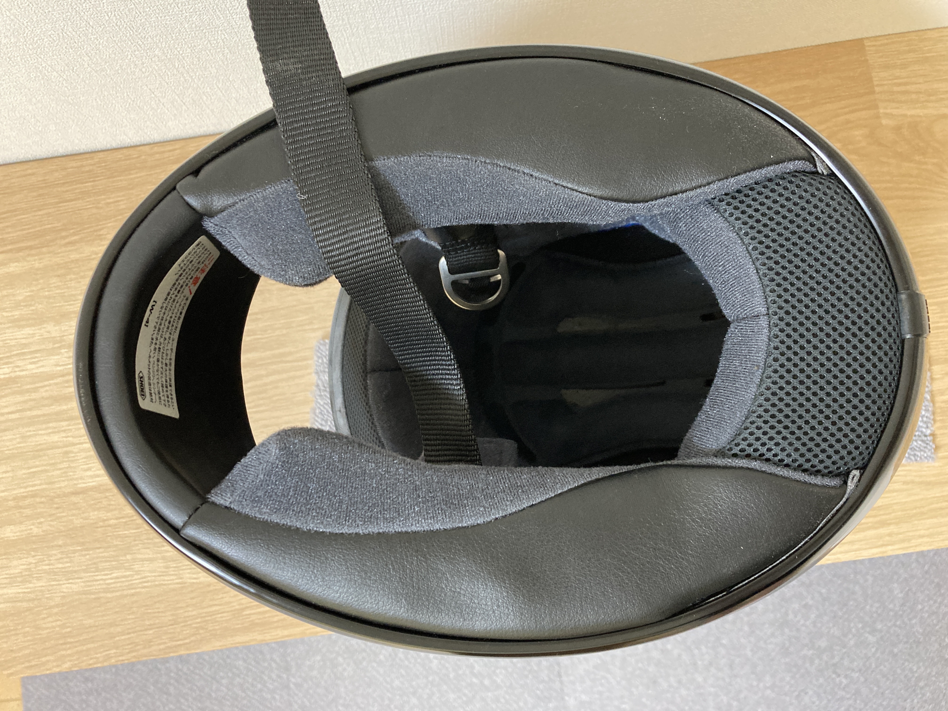 品質重視SHOEI　ヘルメット　RFX BLACK フルフェイス　サイズS（55~56cm)数回使用美品 Sサイズ